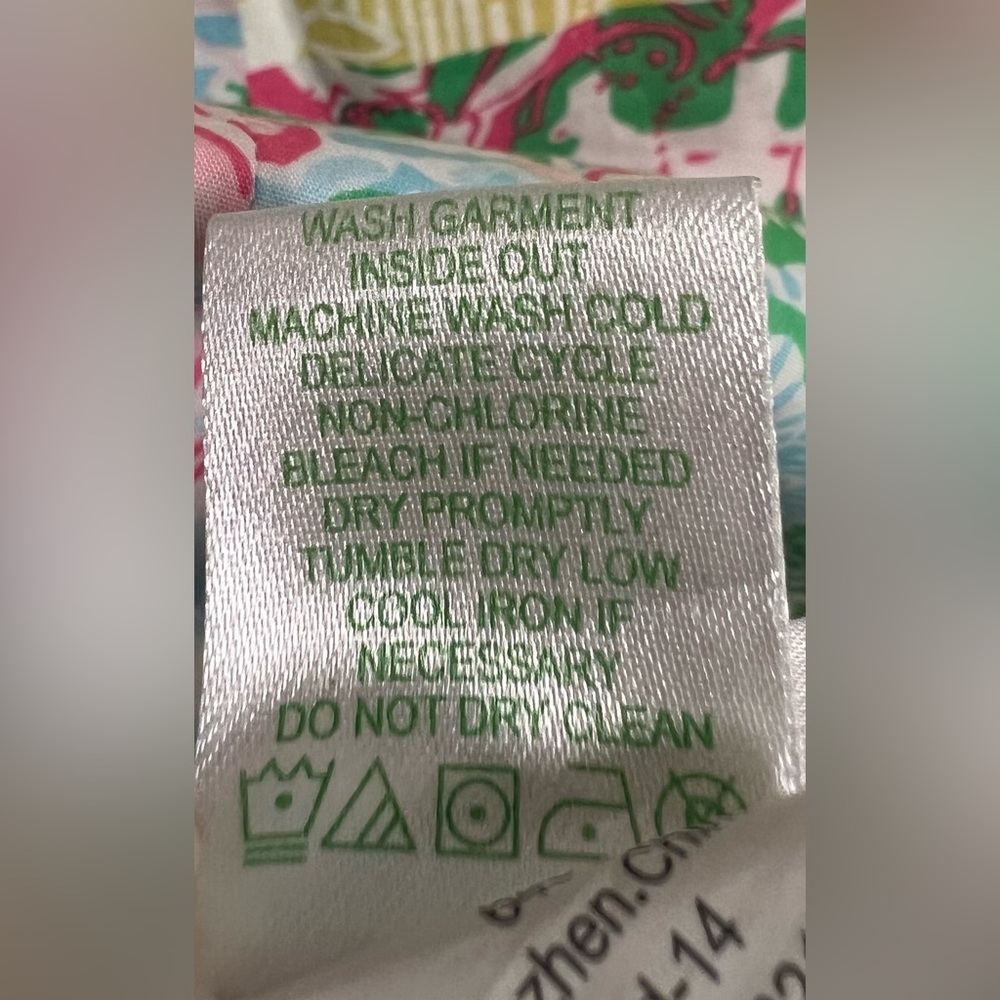 Lilly Pulitzer Delia Multi State Patchwork Lace-U… - image 8